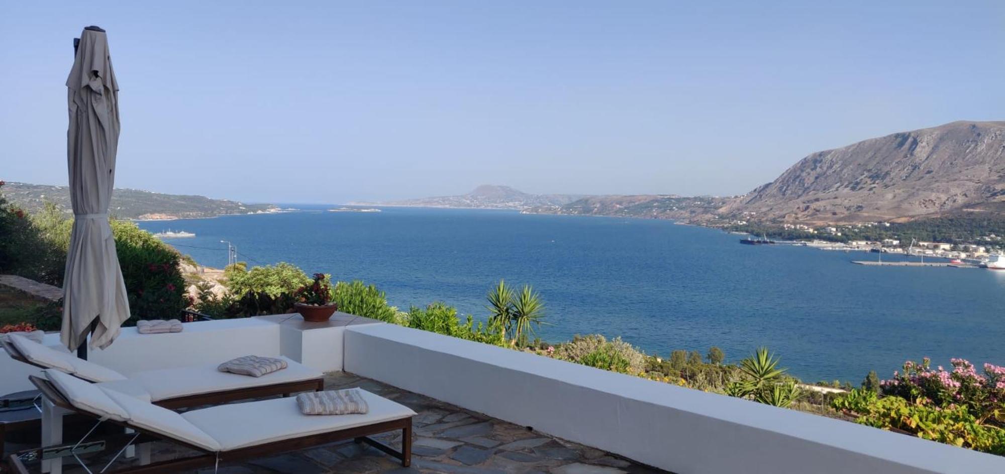 Panoramic Seaview Holiday House Σούδα Εξωτερικό φωτογραφία