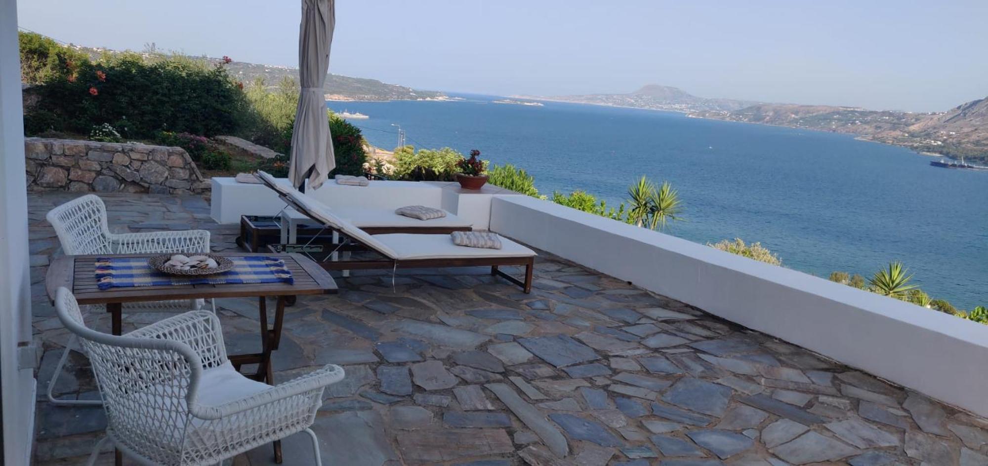 Panoramic Seaview Holiday House Σούδα Εξωτερικό φωτογραφία