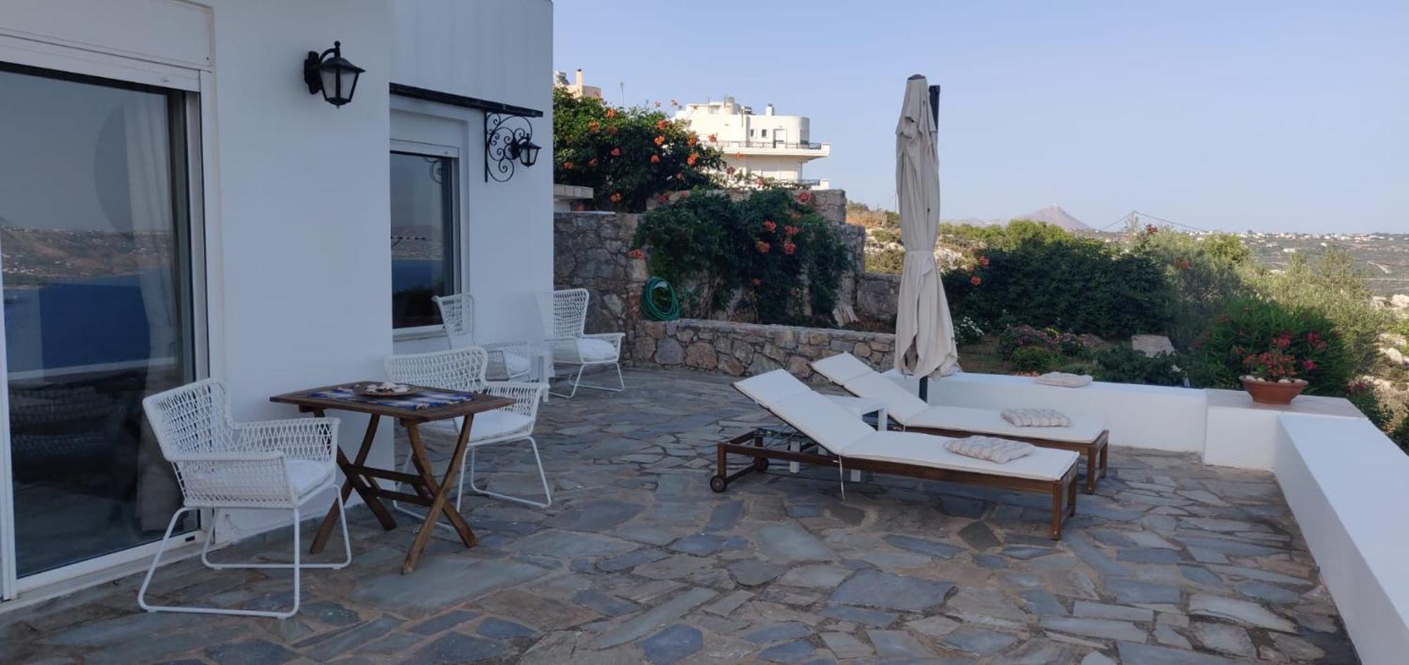 Panoramic Seaview Holiday House Σούδα Εξωτερικό φωτογραφία
